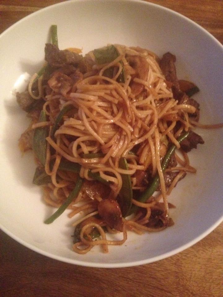 Clare's Chinese Beef and Noodles www.clarewiththehair.com