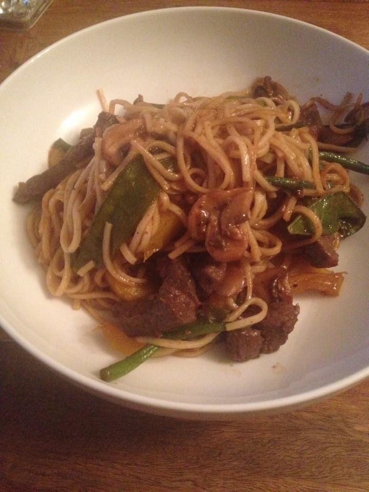 Clare's Chinese Beef and Noodles  www.clarewiththehair.com